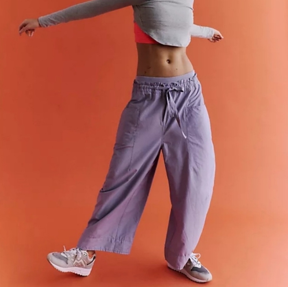 Free People Movement Fresh Start Pants NWT Lavender Size XS